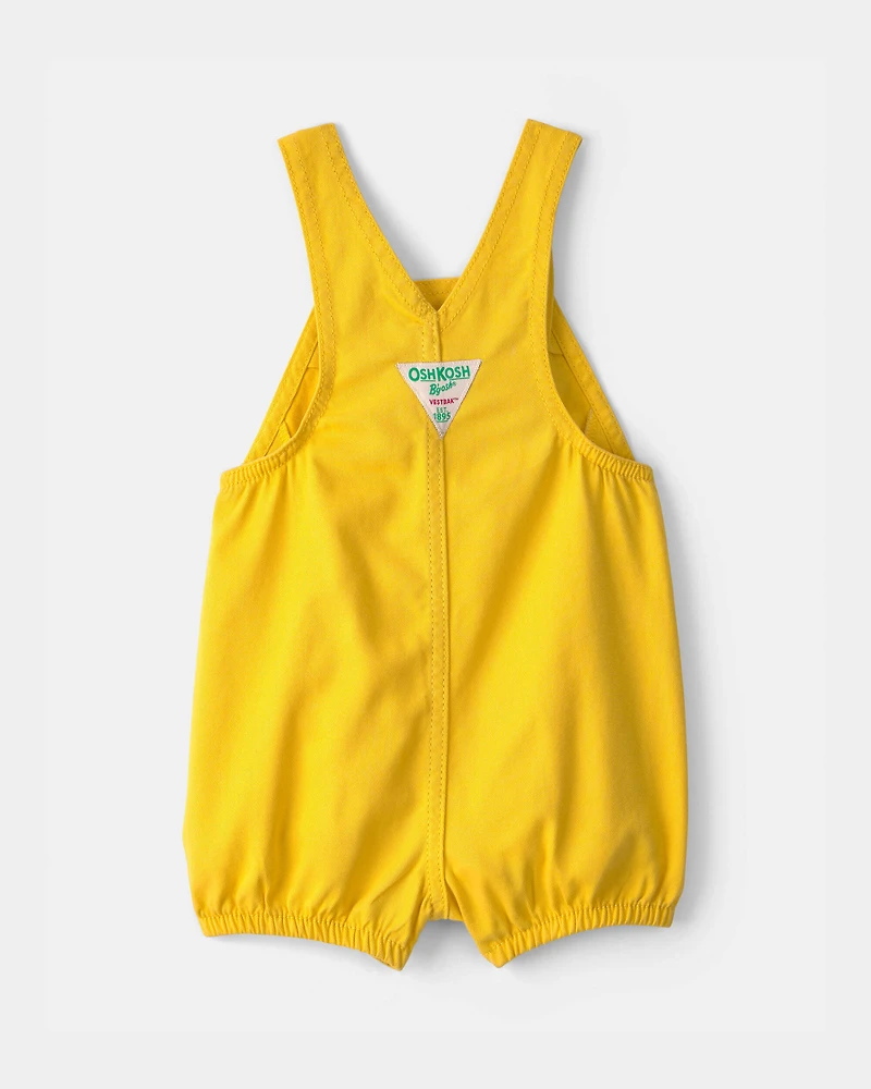 Baby Bubble Shortall - Yellow