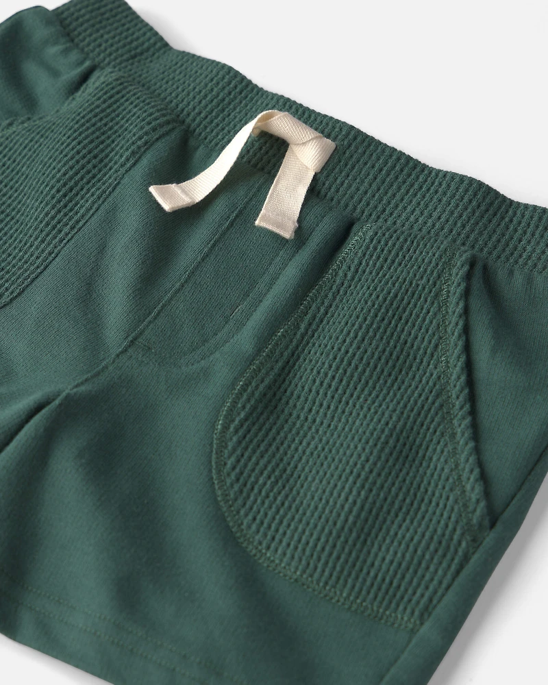 Toddler 2-Pack French Terry Shorts Made with Organic Cotton