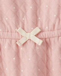 Baby Girl Long-Sleeve Jumpsuit - Pink