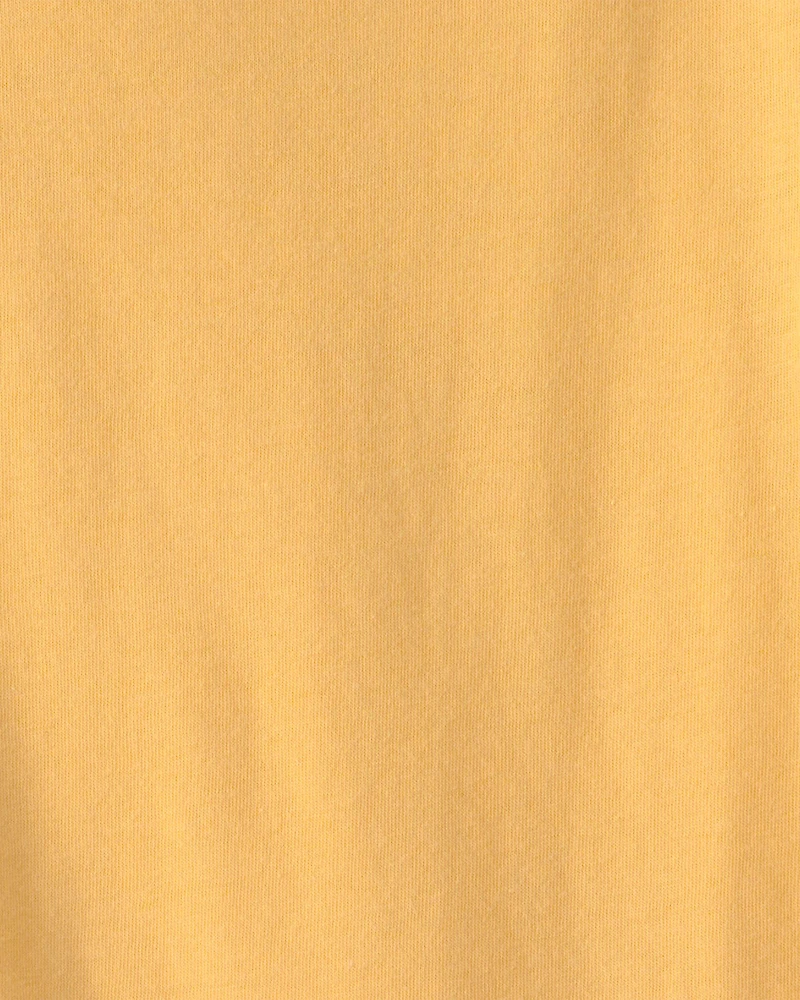 Boys Striped Short-Sleeve T-Shirt - Yellow