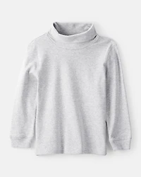 Boys Long-Sleeve Turtleneck - Grey