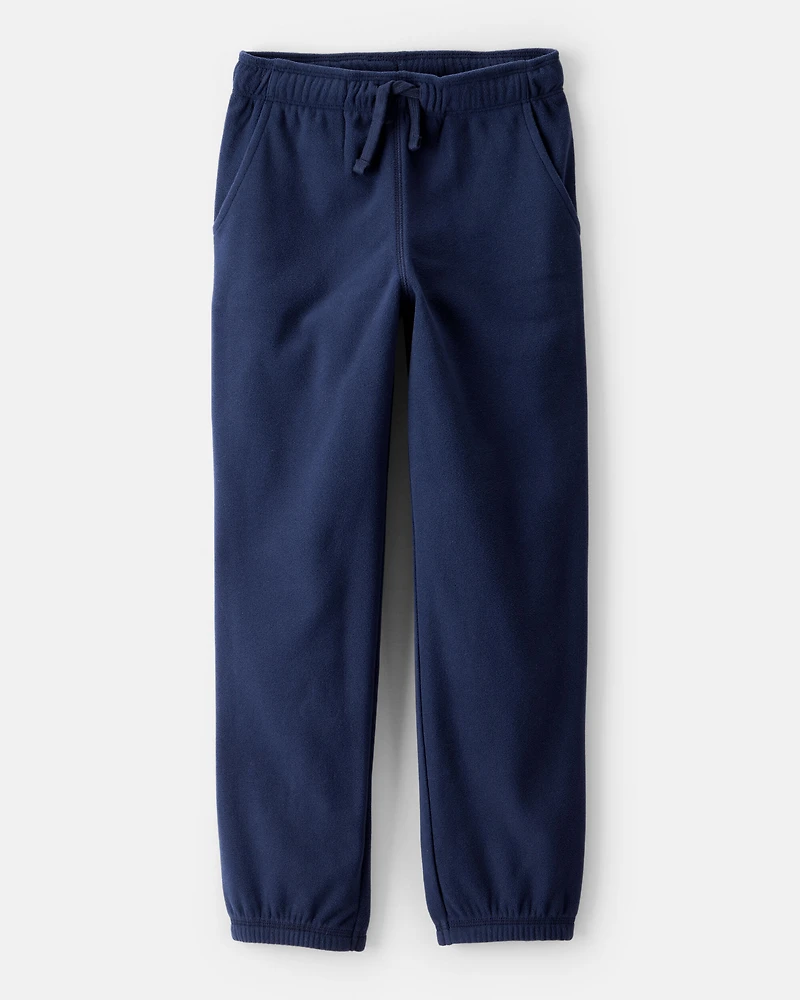 Boys Fleece Joggers - Navy