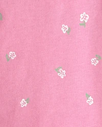 Baby Girl Floral Top - Pink