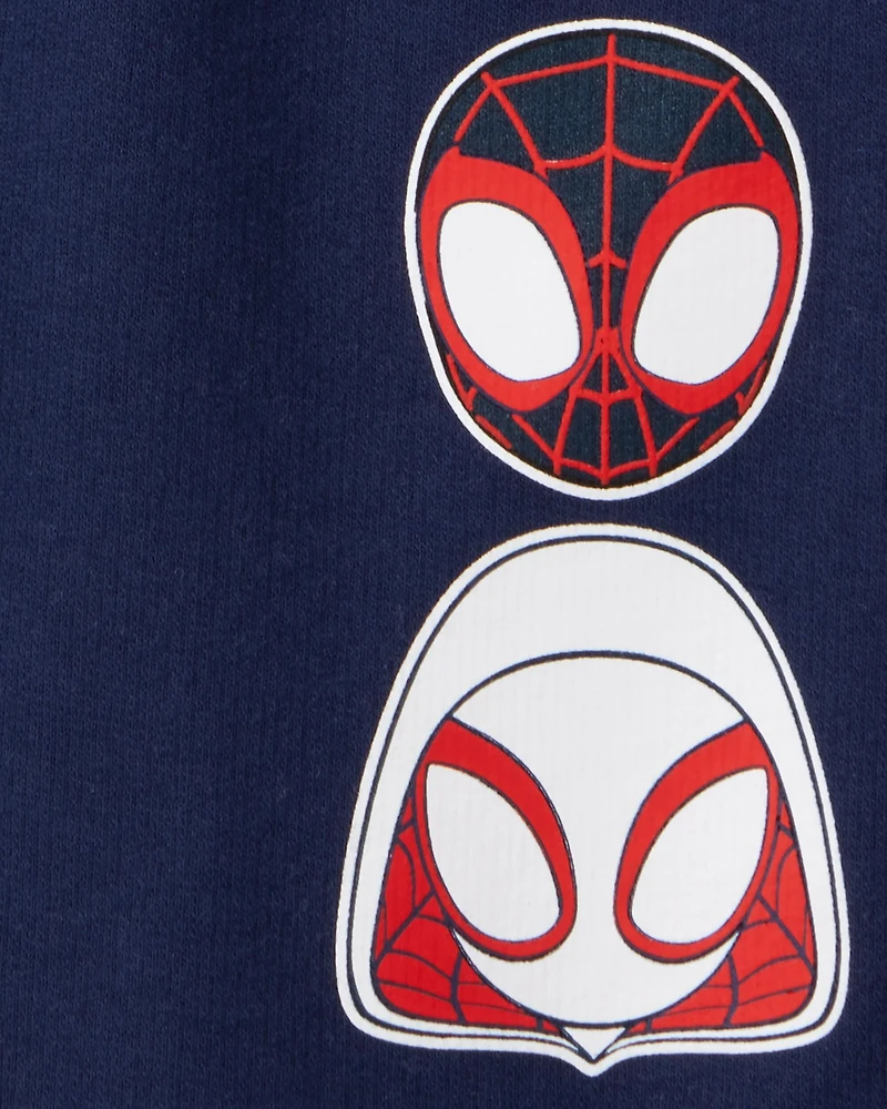 Toddler Boy 2-Piece Spider-Man Outfit Set - Navy/Blue