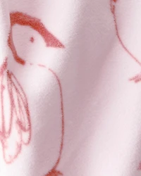 Toddler Girl Penguin Cozy Jogger Pant - Pink