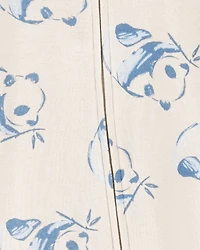 Baby Panda 2-Piece Sleep & Play Pajamas and Cap Set