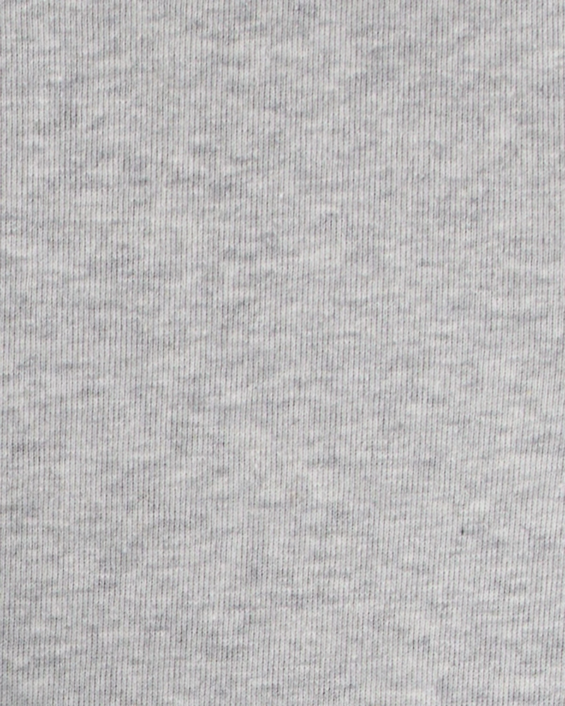 Baby Boy 3-Piece Plaid Shacket Outfit Set - Blue/Grey