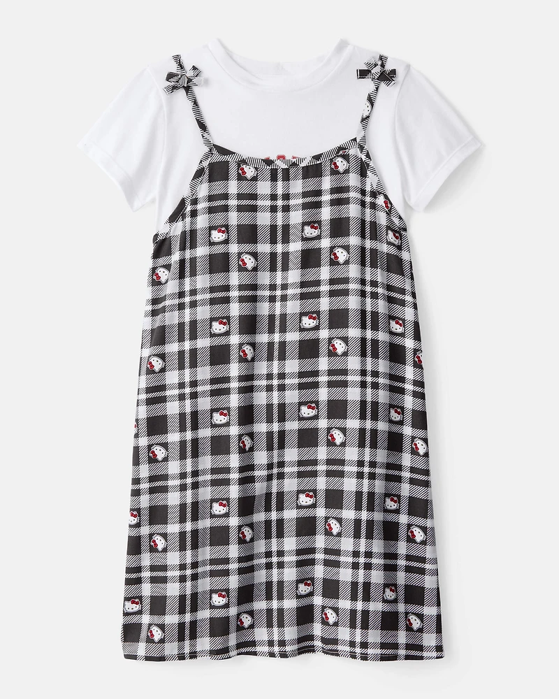 Girls 2-Piece Hello Kitty Tee & Dress Set