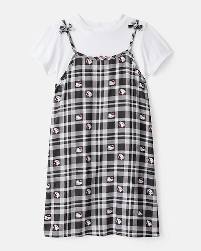 Girls 2-Piece Hello Kitty Tee & Dress Set