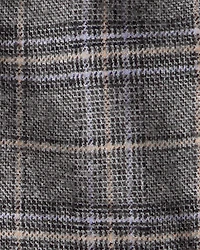 Baby Boy Plaid Long-Sleeve Zip-Up Fashion Jacket - Grey