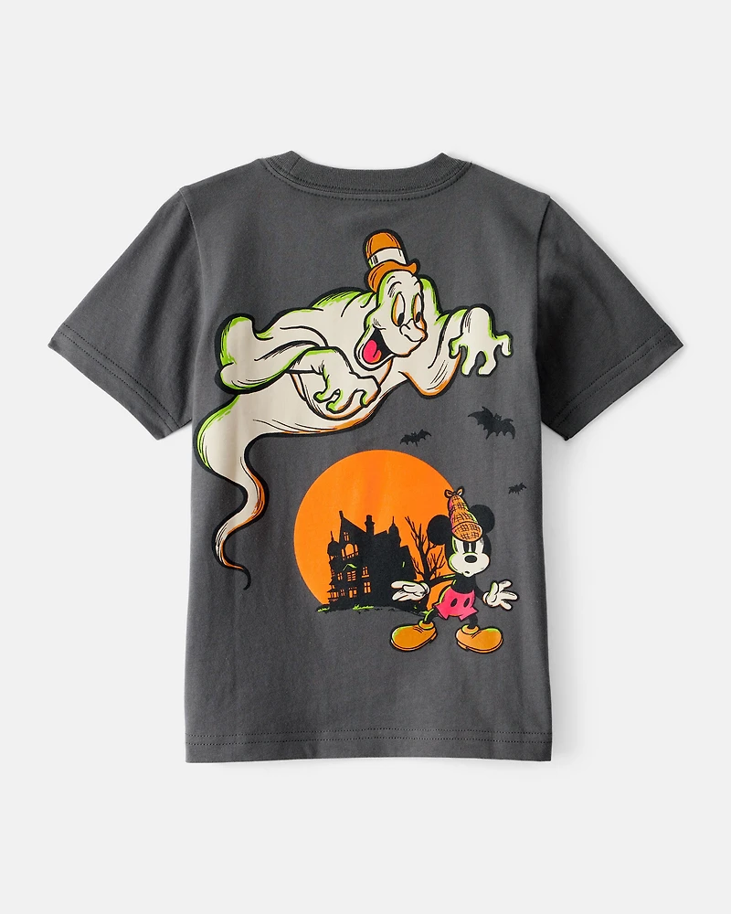 Toddler Boy Disney© Mickey Mouse Halloween short-Sleeve Graphic Tee - Grey
