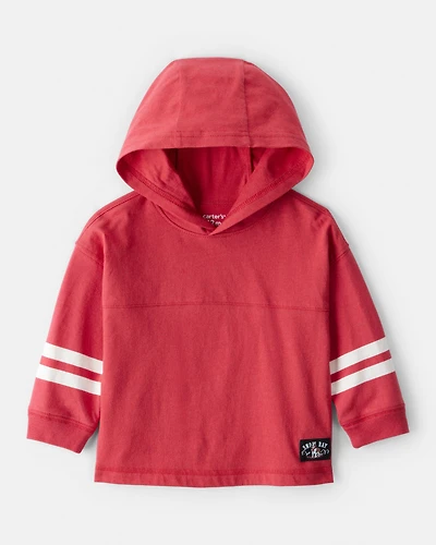 Baby Boy Hooded Top - Red