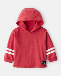 Baby Boy Hooded Top - Red