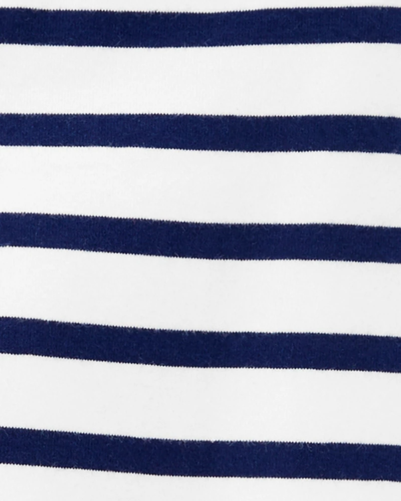 Baby Cotton Striped Stretch Leggings