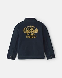 Boys Original OshKosh Denim Co' Denim Jacket - Dark Wash