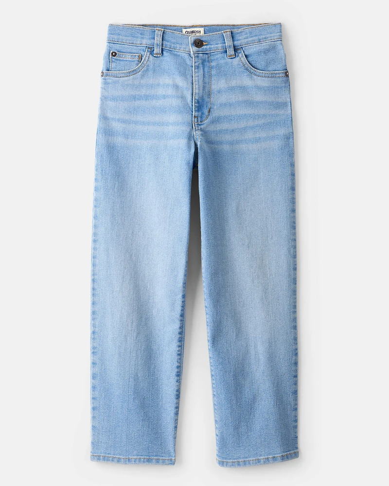 Boys Denim Relaxed Jeans - Blue