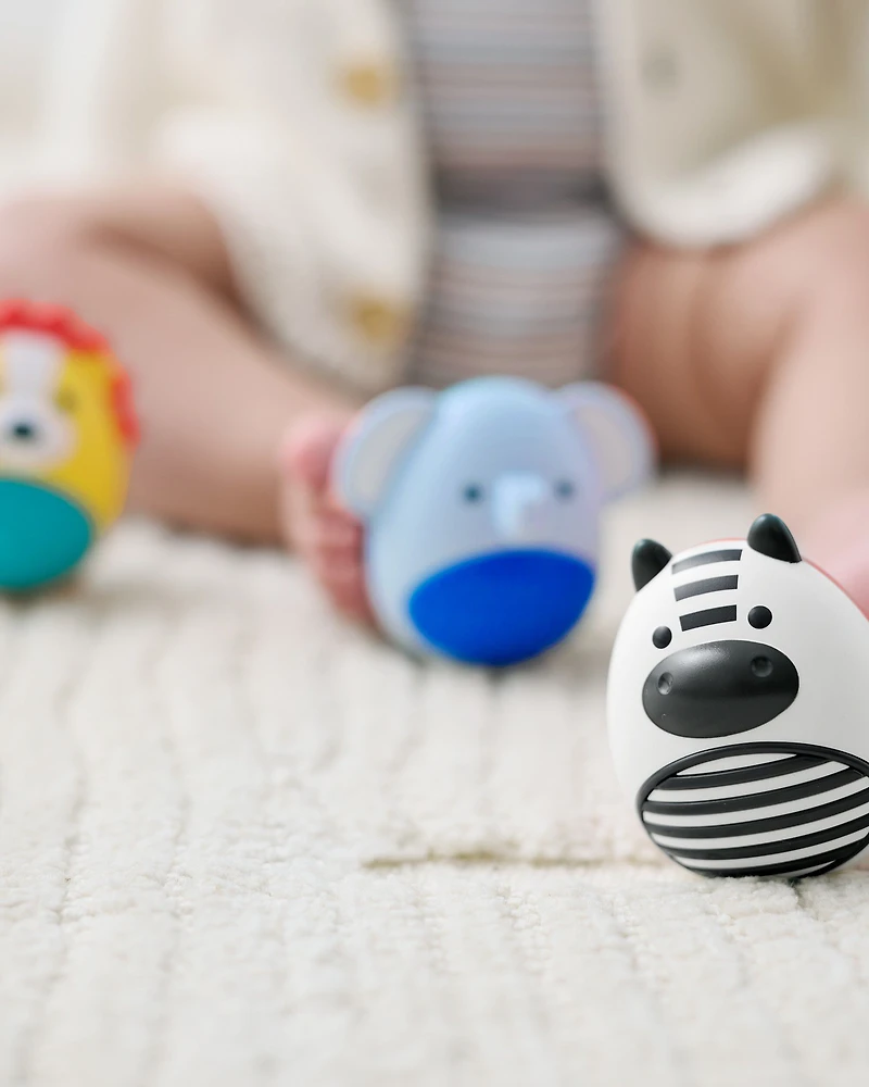 Jungle Beats Baby Egg Shaker Set of 3