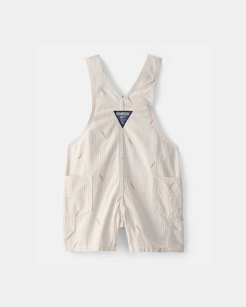 Baby Easter Carrot Shortall - Cream