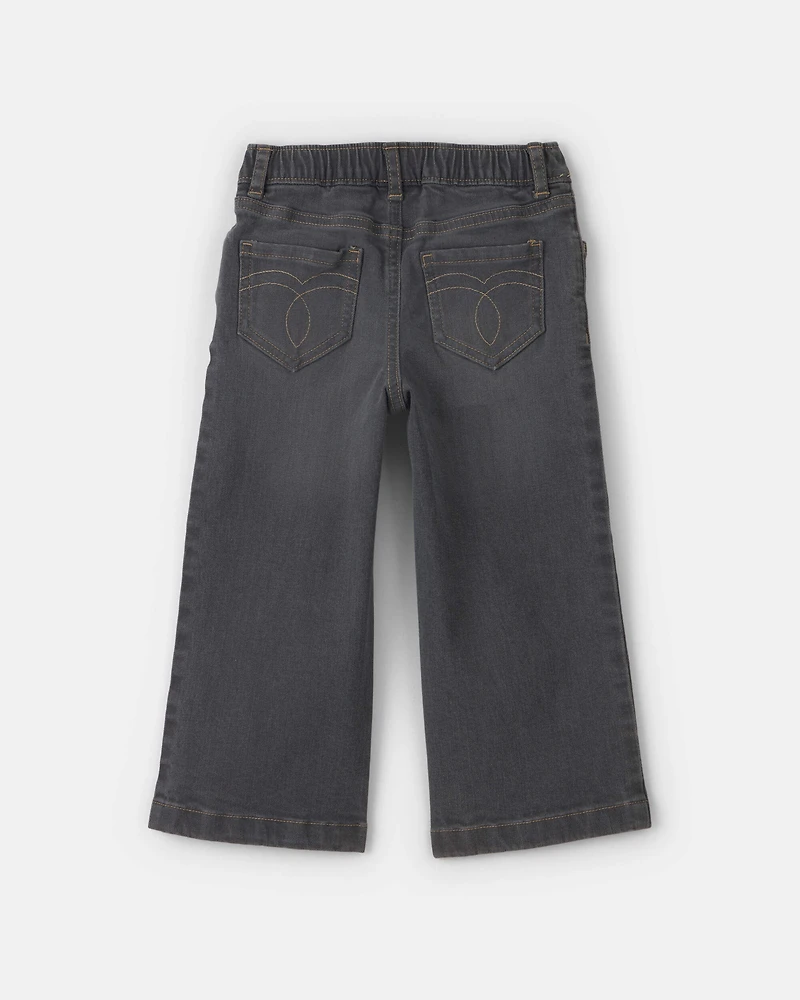 Toddler Girl Denim Jeans - Charcoal Wash