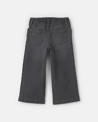 Toddler Girl Denim Jeans - Charcoal Wash