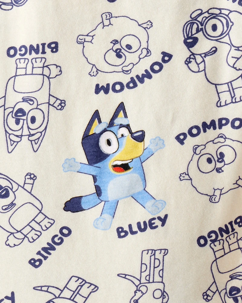 Toddler Boy 3-Pack Bluey™ Long-Sleeve Tees