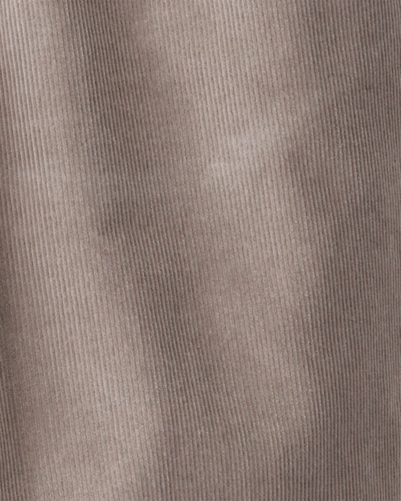 Boys Corduroy Joggers - Grey