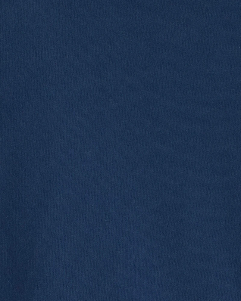 Boys French Terry Hoodie - Blue