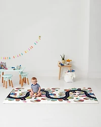 Doubleplay Reversible Playmat - Vibrant Village