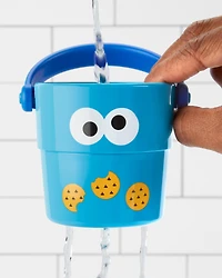 Sesame Street Stack & Pour Bath Buckets