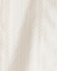 Toddler Girl 2-Piece Long-Sleeve Button-Down Top & Floral Print Cotton Skirt Set - Multi