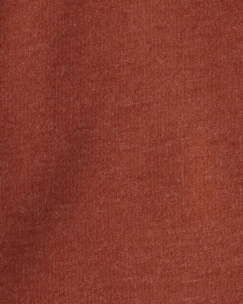 Boys DayDream Fleece Zip-Up Hoodie - Brown