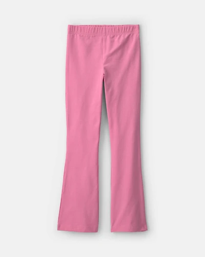 Girls Pull-On Stretch Flare Leggings