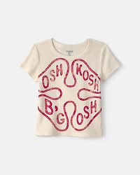 Toddler Girl OshKosh B'gosh Top - Cream