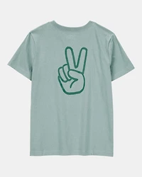 Kid My Bad Short-Sleeve Graphic Tee - Green