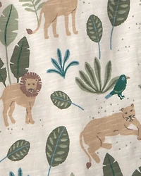 Baby Boy 2-Pack Organic Cotton Rompers in Jungle