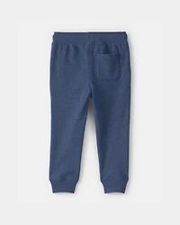 Toddler Boy French Terry Joggers - Blue