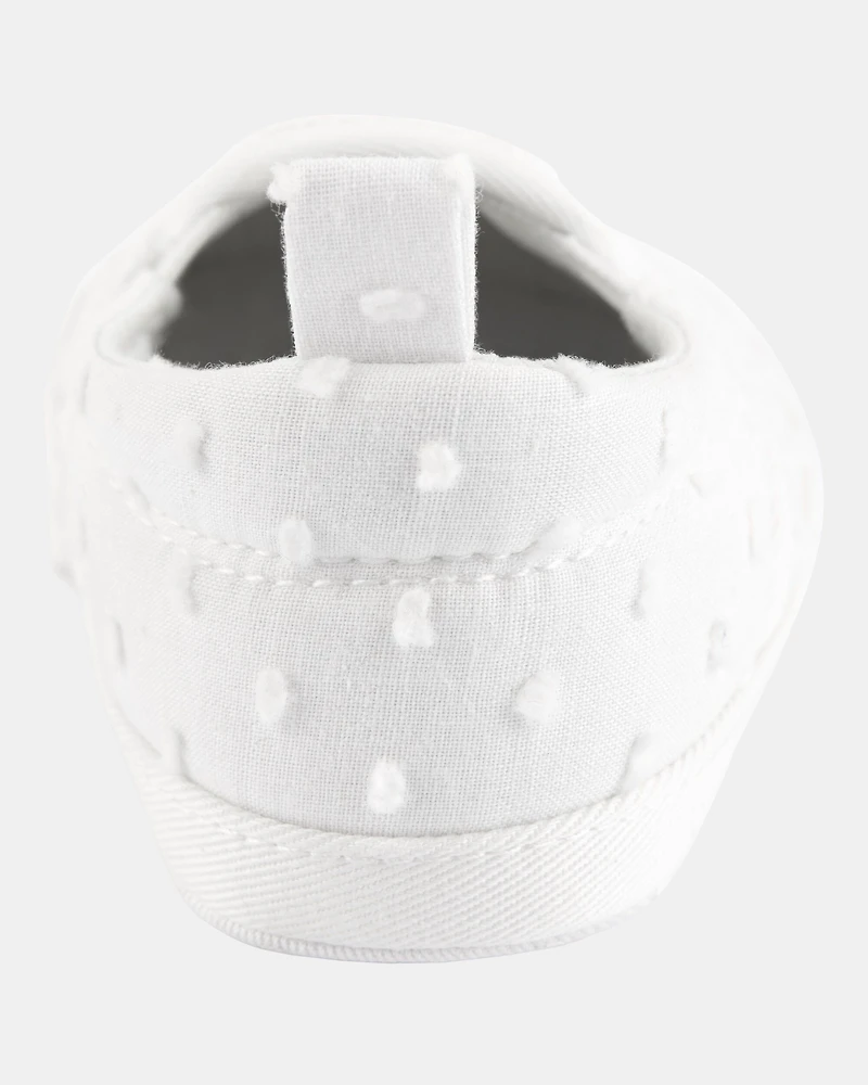 Baby Girl Slip-On Sneaker - White