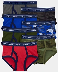 Toddler Boy 7-Pack Cotton Briefs Underwear