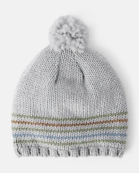 Toddler Boy Winter Hat - Grey