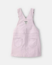 Toddler Girl Twill Skirtall - Purple