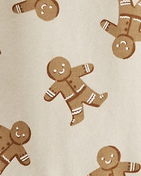 Baby 2-Piece Gingerbread Man Holiday Set Made with Organic Cotton