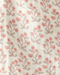 Baby Girl 2-Piece Organic Cotton Gauze Floral-Print Set