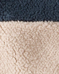 Toddler Boy 3-Piece Sherpa Vest Outfit Set