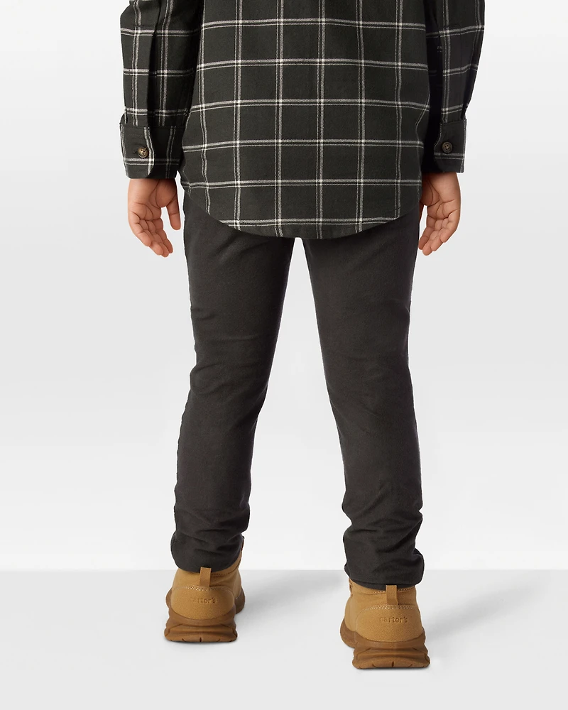 Toddler Boy Dress Pants - Black