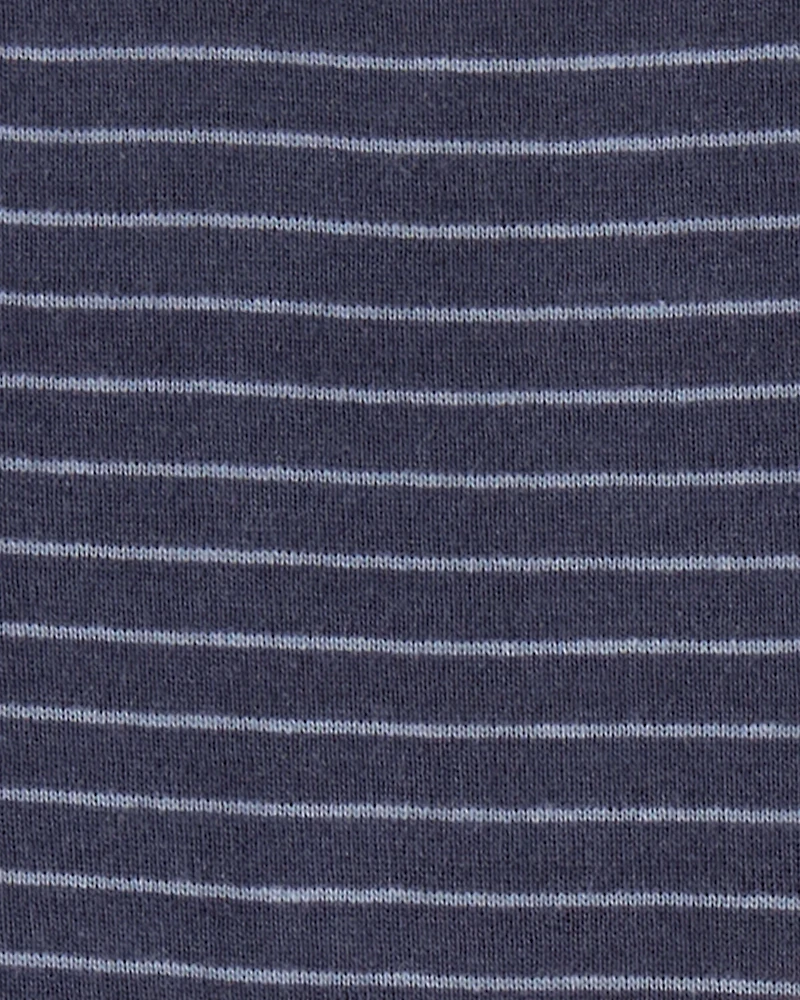 Baby Boy 7-Piece Short-Sleeve Bodysuits & Pants Set - Blue/Brown