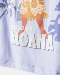 Girls Disney© Moana Short-Sleeve Graphic Tee - Blue