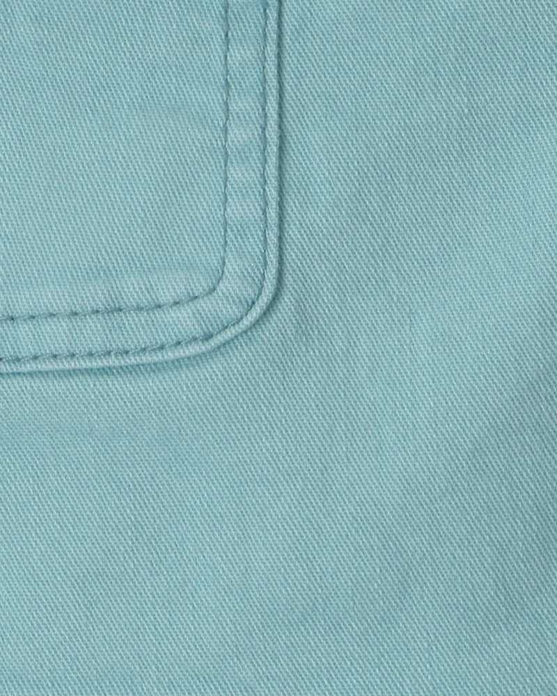 Girls Utility Shorts - Blue