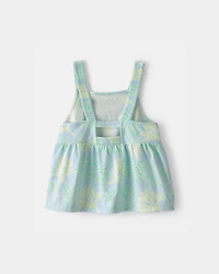 Girls Reef Tank Top - Blue/Green