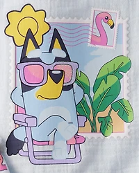 Baby Girl 2-Piece Bluey Tank Top & Short Set