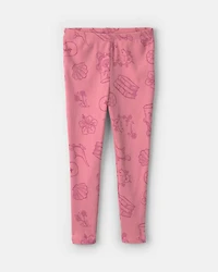 Toddler Girl 2-Piece Disney© Princess Fleece Long-Sleeve Top & Pant Set - Pink